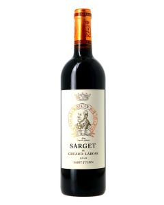 Sarget de Gruaud-Larose, 2nd vin du Château Gruaud-Larose, 2018