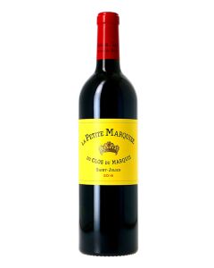 La Petite Marquise, 2nd vin du Clos du Marquis, 2018