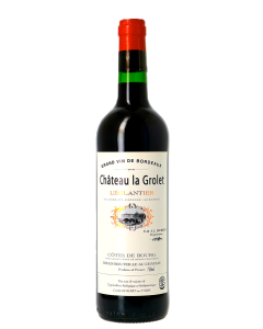  Bordeaux-Côtes de Bourg Château La Grolet L'églantier 2021 Rouge 0,75 Cuvée exclusive

