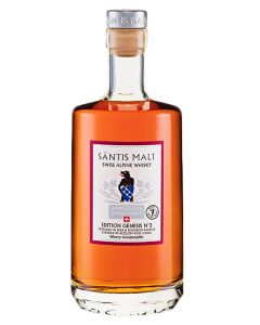 Whisky Single Malt Säntis Malt Edition Genesis N°2, 7 ans EO 0,5 ALC 42,6